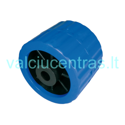 Valčių priekabų ratukas  75x100mm (Ø 15mm)